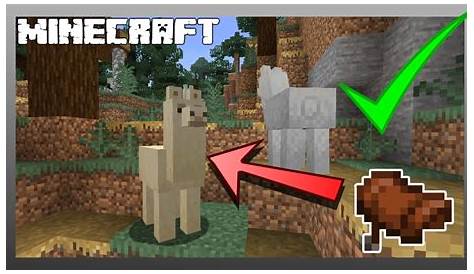 Minecraft Lama Saddle