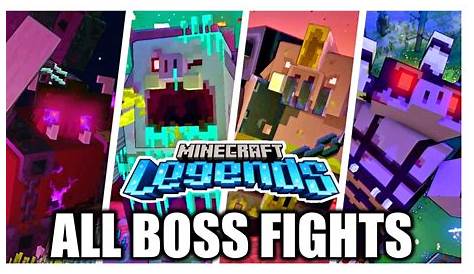 Minecraft Legends All Bosses