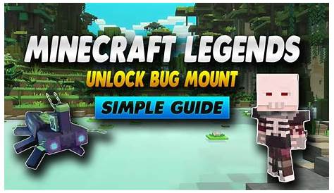 Minecraft Legends Bugs