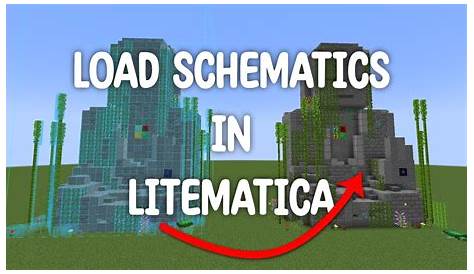 Minecraft Litematica Paste Schematic