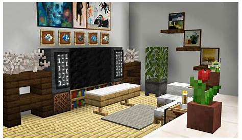 Minecraft Living Room Furniture