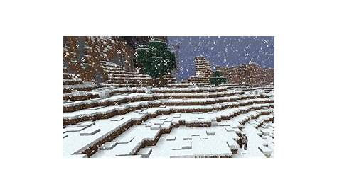 Minecraft Melting Snow