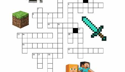 Minecraft Or Fortnite Crossword