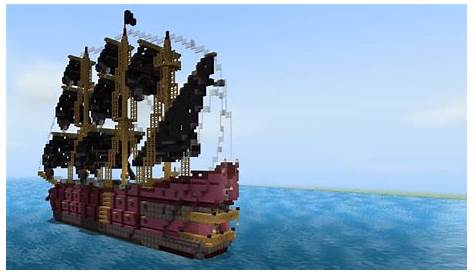 Minecraft Pirate Ship Tutorial