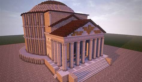Minecraft Roman Buildings Schematics