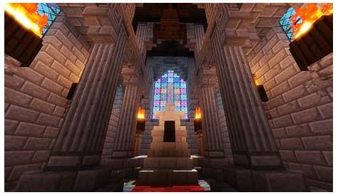 Minecraft Throne Room Design