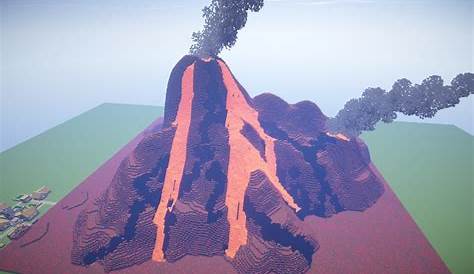 Nether Volcano Minecraft Project