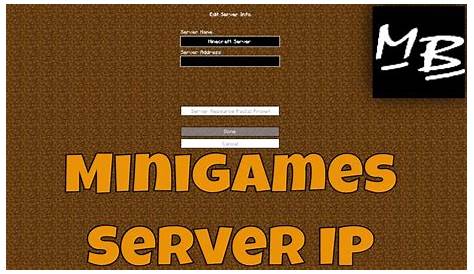 TOP 5 Minecraft MiniGames Servers //1.10//1.11 [2017] {HD} (NEW!) - YouTube