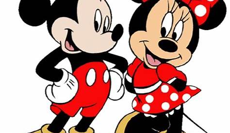 Levensgrote kartonnen uitsnijding van Mickey Mouse en Minnie Mouse koop