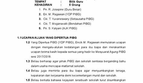 Draf Minit Mesyuarat Agung Koperasi | PDF