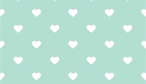 Mint Green Heart Wallpaper
