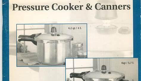 Mirro Pressure Cooker Manual