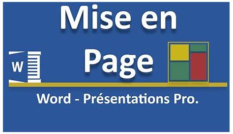 Word 2007 - Mise en page