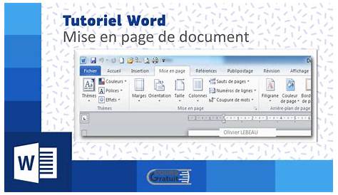 Mise en page avec Microsoft Word (3/3) - BoD.fr