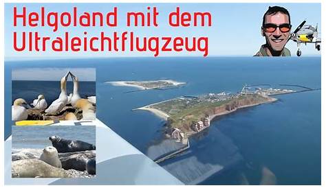 Helgoland - mit dem Flieger und zu Fuß (von Norderney) (HD) - YouTube