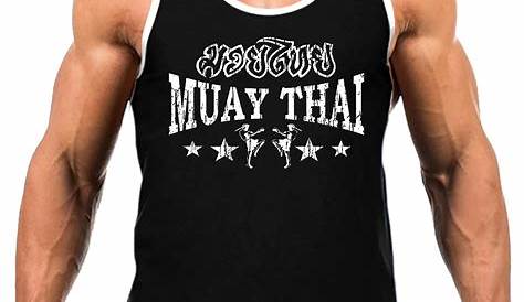 Muay Thai T-Shirt MMA Thai Boxing Fighting T-Shirt: Amazon.co.uk: Clothing