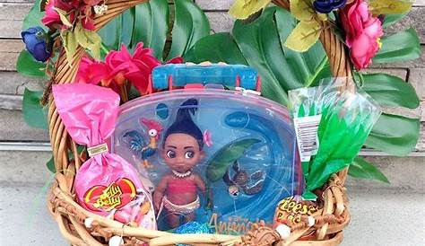 Moana Easter Basket Ideas Diy Gifts