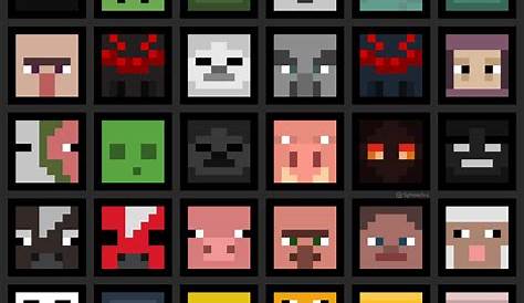 Mob Faces Minecraft Project