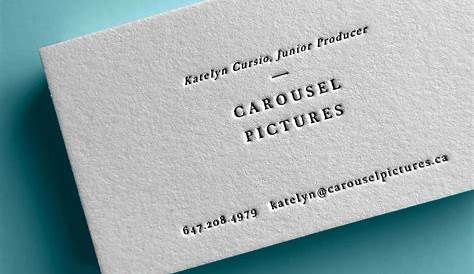 Letterpress Business Card Mockup 2 by bluemonkeylab | GraphicRiver