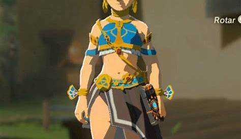 Breath of the Wild - Playable Princess Zelda Mod (Update) - YouTube