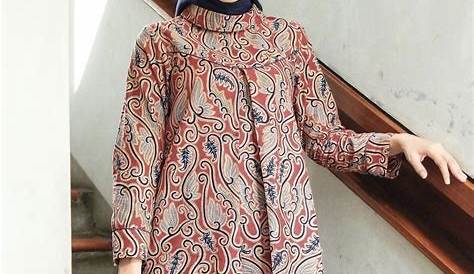 Baju Batik Wanita Tren Kekinian - Cara Menjahit Pakaian