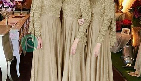 √ 30+ Model Bridesmaid Hijab (DRESS, SERAGAM, KEBAYA, GAUN)