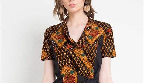Model Dress Batik Casual untuk Wanita Modern