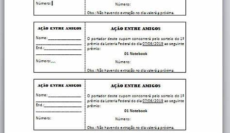 Numerar rifa no Word de forma automática e sequencial