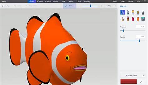 How to Insert and Paint 3D Models in Paint 3D