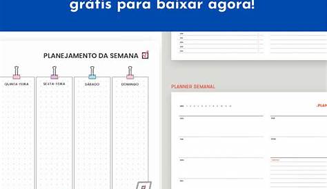 Planificador Semanal Excel