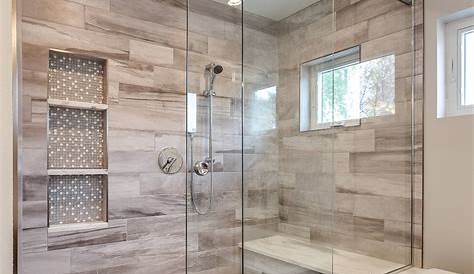 Modern Tile Shower | Bathroom shower walls, Master bathroom shower