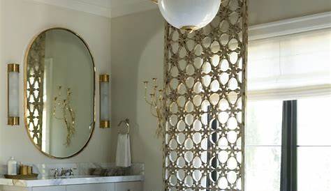 Classic bathroom design doesn’t necessarily need a huge sweeping room
