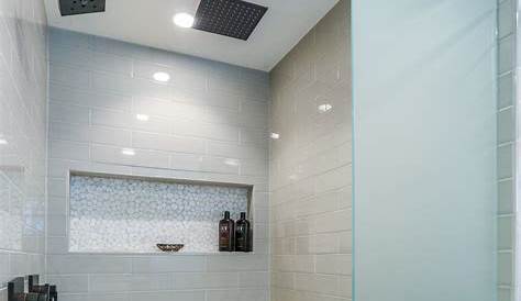 Master Bathroom with Double Shower - KBF Design Gallery