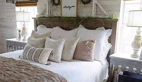 Furniture - Bedrooms : Beautiful Farmhouse Home Bedroom - Decor Object