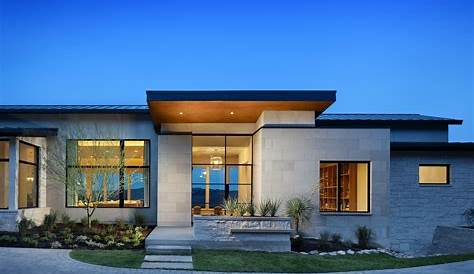 Mika House Plan | One Story Modern Home Design with Photos
