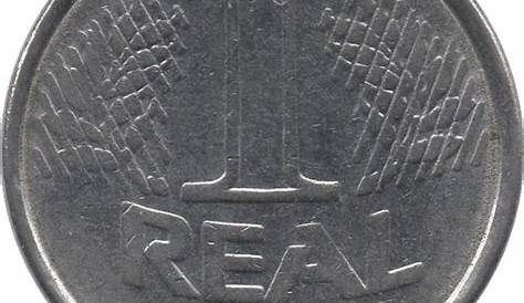 Moeda 1 real antiga 1994 Inox - MoedaRara Numismática