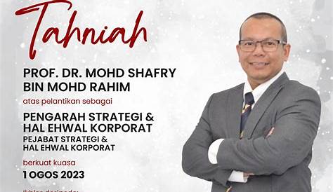 Prof. Dr. Mohd Shafry Bin Mohd Rahim (Industry Representative) - Kolejspace