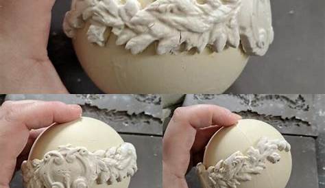 Molded Paper Christmas Ornaments