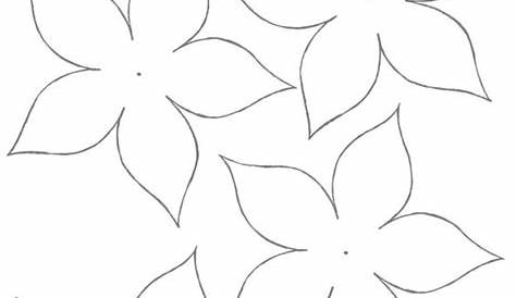 Moldes De Hojas Grandes Para Imprimir - Flores De Papel | Leaf template