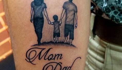 Mom dad tattoo | Mom dad tattoo designs, Mom dad tattoos, Dad tattoos