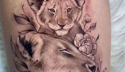 23+ Lioness And Cub Tattoo - AedanConol