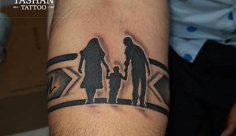 Mom Dad Hand Band Tattoo On TATOCROT