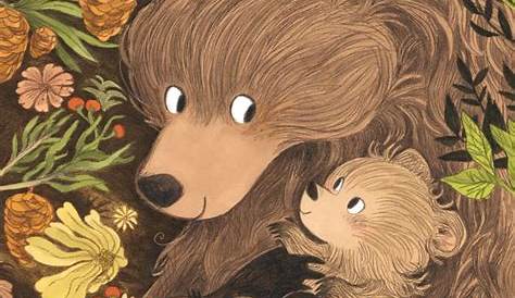 Mon tout petit ours Children's Book Illustration, Illustrations