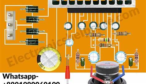 200W Mono / Stereo Power Amplifier using TDA1514A Amplifier Circuit Design