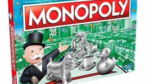 Juego de mesa Monopoly Clásico Hasbro | Mercado Libre