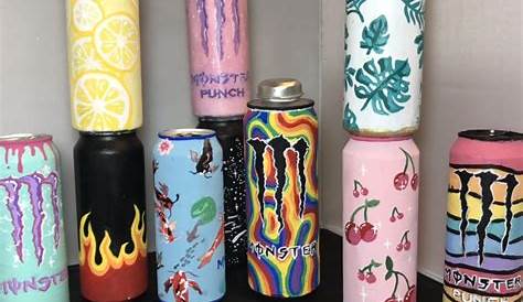 Set of 4 Monster Spray Cans by RodriDesigns from Wynwood Shop | Spray
