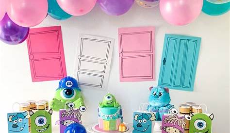 First Birthday party Monsters Inc. theme | Monster birthday parties