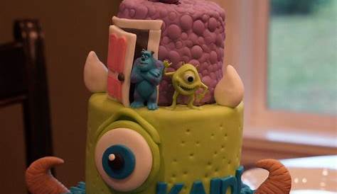 monsters inc cake - Google Search Monster Inc Party, Monster Birthday