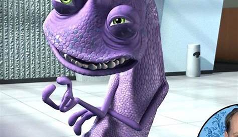 Randy Boggs and Mike Wazowski. I quite enjoyed watching the evolution