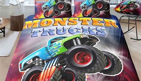 Monster Truck Bed Sheets